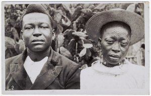 Double portrait, vers 1900 - Reverand Charles Dodds